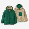 Conifer Green - Patagonia - Kid's Reversible Ready Freddy Hoody