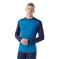 Nival Blue/Deep Navy - Smartwool - Men's Classic Thermal Merino Base Layer Crew