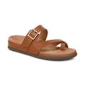 Tan Leather - Vionic - Women's Carmela Strappy Slide Sandal