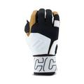 White/Black - Marucci Sports - Blacksmith Full Wrap Adult Batting Glove