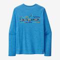 Unity Fitz: Vessel Blue X-Dye - Patagonia - Men's L/S Cap Cool Daily Graphic Shirt