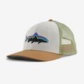 White w/Classic Tan - Patagonia - Fitz Roy Trout Trucker Hat