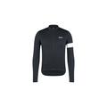 Black - Rapha - Core Thermal Long Sleeve Cycling Jersey