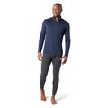 Deep Navy - Smartwool - Men's Classic Thermal Merino Base Layer 1/4 Zip