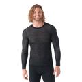 Black-White - Smartwool - Men's Intraknit Thermal Merino Base Layer Crew