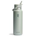 Tonal Agave - Hydro Flask - 40 oz Wide Mouth with Flex Straw Cap