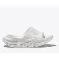 White / White - HOKA - Unisex Ora Recovery Slide 3