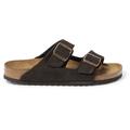 Mocha - Birkenstock - Arizona Soft Footbed Suede Leather