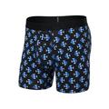 Aquatic Check-Black - Saxx - Men's DropTemp Cooling Cotton Boxer Briefs