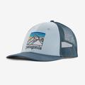 Chilled Blue - Patagonia - Line Logo Ridge LoPro Trucker Hat