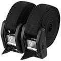 Stealth Black - NRS - Buckle Bumper Straps