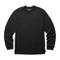 Black - Wolverine - Men's Guardian Cotton Long Sleeve Pocket Tee