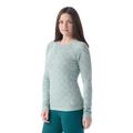 Arctic Green Digi Snow - Smartwool - Women's Classic Thermal Merino Base Layer Crew