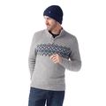 Light Gray Heather - Smartwool - Men's Heavy Henley Sweater