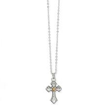 Majestic Regal Cross Reversible Necklace by Brighton in Williamston MI