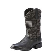 Men's Sport Patriot Round Toe Western Boot