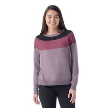 Women's Edgewood Colorblock Crew Sweater by Smartwool in Minocqua WI