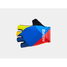 Lidl-Trek Team Unisex Cycling Glove by Santini in Manhattan Beach CA