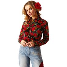 Retro Rose Rodeo Quincy Shirt by Ariat in Durham NC