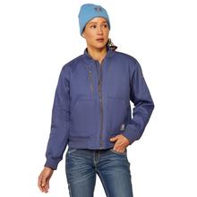 Womens Rebar Stretch Canvas Bomber Jacket