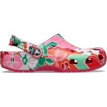 Classic Woodcut Floral Clog