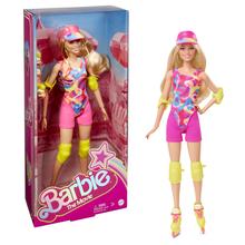 Barbie The Movie Doll, Margot Robbie As Barbie, Collectible Inline Skating Doll Wearing Leotard, Biker Shorts And Inline Skates by Mattel