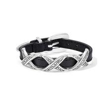 Kriss Kross Etched Bandit Bracelet by Brighton