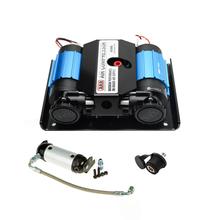 Twin Motor Onboard 12V Compressor Kit CKMTA12BK1 | Ford Bronco (2021-2023) | Black | Steel by ARB USA Brand