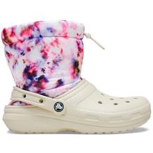 Classic Lined Neo Puff Tie Dye Boot by Crocs