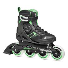 Macroblade 90 BOA Women's Adult Fitness Inline Skate, Black and Mint