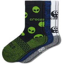 Socks Kid Crew Easy Icon 3-Pack by Crocs in Rancho Cucamonga CA