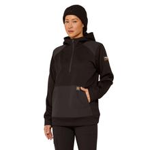 Womens Rebar WorkTek Reinforced 1/2 Zip Hoodie