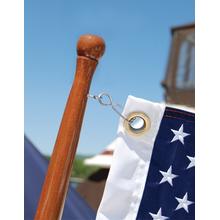 Taylor Made Skipper Flag Clip with Stainless Steel Screw Eye by LIPPERT