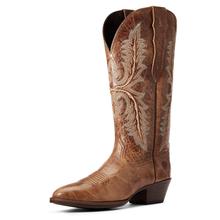 Women's Heritage Elastic Wide Calf Western Boot