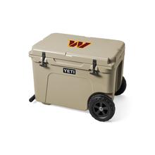 Washington Commanders Tundra Haul Wheeled Cooler - Tan