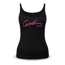 Tank Black GODIN Women Fushia Logo - Large - With Bra