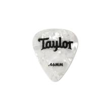 Celluloid 351 Guitar Picks, White Pearl, 12-Pack by Taylor Guitars