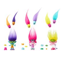 Dreamworks Trolls Band Together Hair Pops Small Dolls & Accessories, Toys Inspired By The Movie