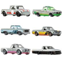 Hot Wheels 1:64 Scale Die-Cast Toy Cars & Trucks, Set Of 6 Zamac Vehicles (Styles May Vary) [Walmart Exclusive] by Mattel