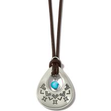 Mosaic Paseo Teardrop Necklace