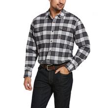 Men's Rebar Flannel DuraStretch Work Shirt by Ariat in Natrona Heights PA