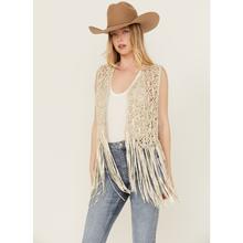 Women's Foiled Suede Vest by Wonderwest in Sinking Spring PA