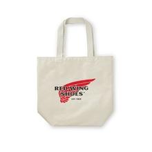 Unisex natural canvas logo tote bag 95069 by Red Wing Shoes