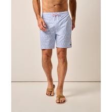 Men's Half Elastic 7" Surf Shorts by Johnnie-O