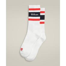 Crew Stripe Script Sock