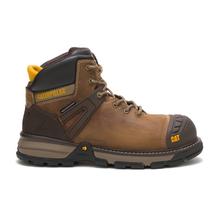 Men's Excavator Superlite Waterproof Carbon Composite Toe Work Boot by CAT Footwear