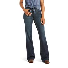 Women's Trouser Mid Rise Isabel Wide Leg Jean