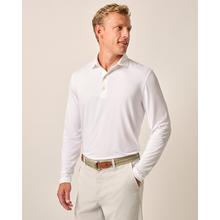 Men's Swing Long Sleeve Featherweight Performance Polo by Johnnie-O in Rancho Cucamonga CA