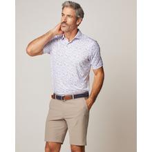 Men's Sunshine State Printed Jersey Performance Polo by Johnnie-O