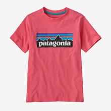 Kid's P-6 Logo T-Shirt by Patagonia in Nibley UT